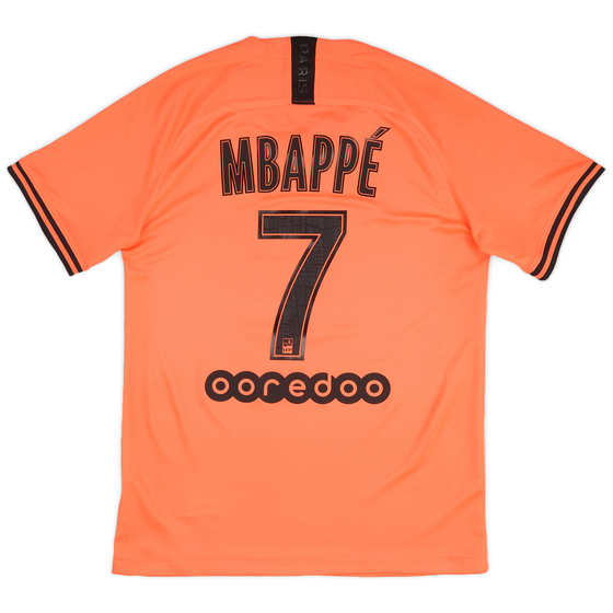 2019-20 Paris Saint-Germain Away Shirt Mbappe #7 - 9/10 - (M)