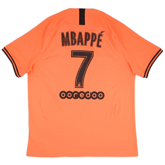 2019-20 Paris Saint-Germain Authentic Away Shirt Mbappe #7 - 10/10 - (XL)
