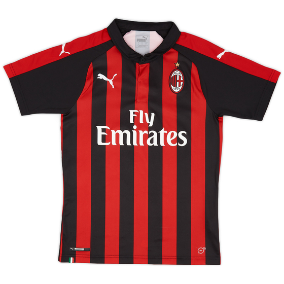 2018-19 AC Milan Home Shirt - 8/10 - (S)