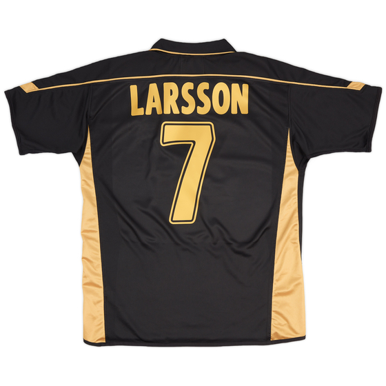 2003-04 Celtic Away Shirt Larsson #7 - 7/10 - (L)