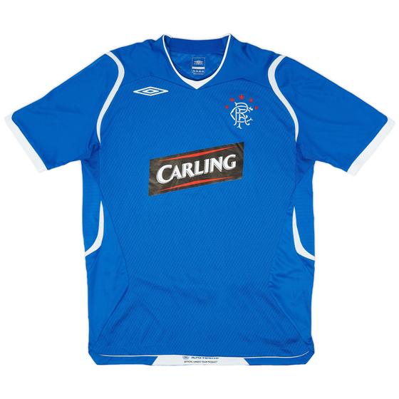 2008-09 Rangers Home Shirt - 8/10 - (M)