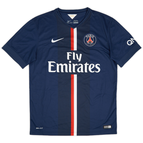 2014-15 Paris Saint-Germain Home Shirt - 9/10 - (M)