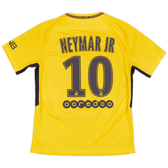 2017-18 Paris Saint-Germain Away Shirt Neymar Jr #10 - 7/10 - (M)