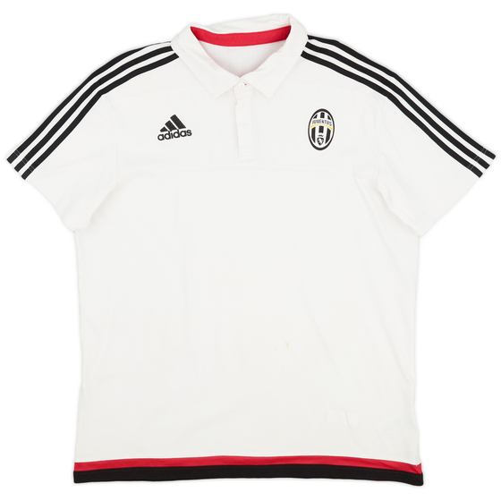 2015-16 Juventus adidas Cotton Polo - 7/10 - (XL)