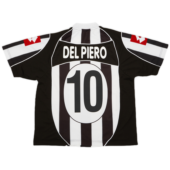 2002-03 Juventus Home Shirt Del Piero #10 - 8/10 - (L)
