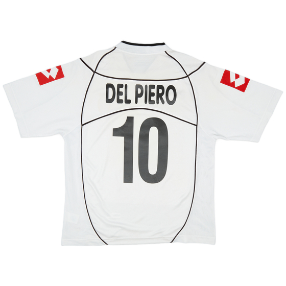 2002-03 Juventus Away Shirt Del Piero #10 - 7/10 - (L)