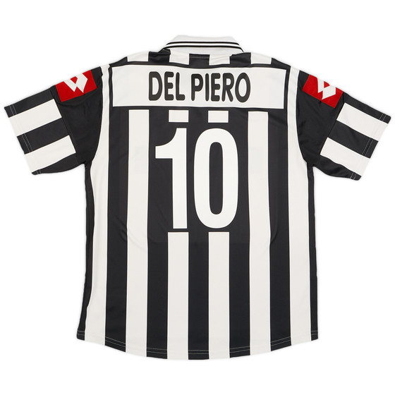 2001-02 Juventus Home Shirt Del Piero #10 - 7/10 - (L)