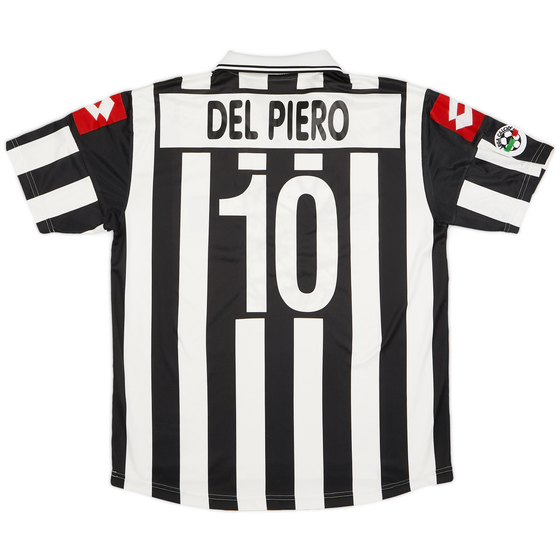2001-02 Juventus Home Shirt Del Piero #10 - 8/10 - (XL)