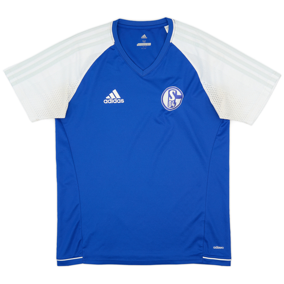 2017-18 Schalke adidas Training Shirt - 8/10 - (M)
