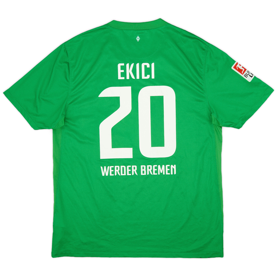 2011-12 Werder Bremen Home Shirt Ekici #20 - 7/10 - (L)