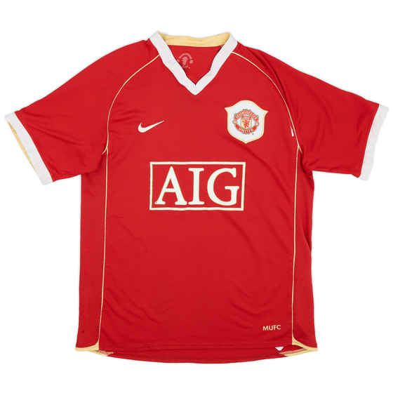 2006-07 Manchester United Home Shirt - 5/10 - (M)