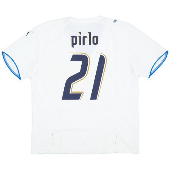 2006 Italy Away Shirt Pirlo #21 - 6/10 - (XL)