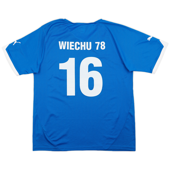 2011-12 Lech Poznan Home Shirt Wiechu 78 #16 - 8/10 - (L)
