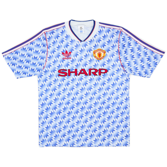 1990-92 Manchester United Away Shirt - 9/10 - (M)