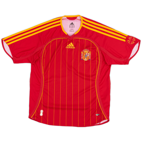 2006-08 Spain Home Shirt - 9/10 - (L.Boys)