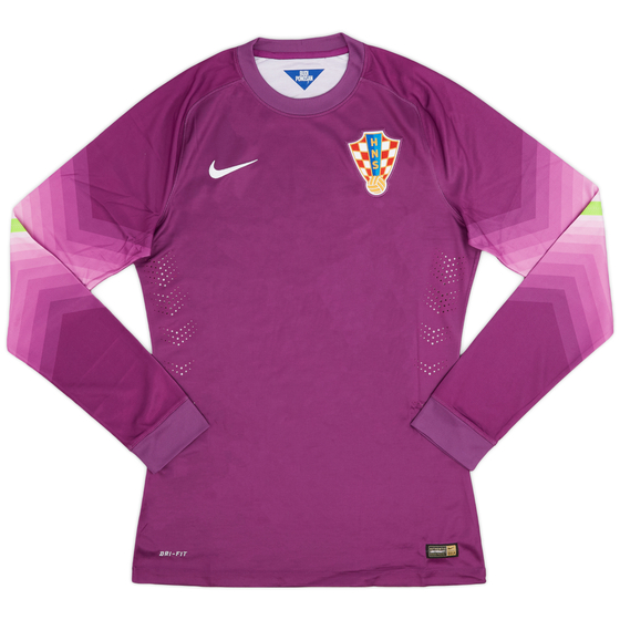 2014-15 Croatia Player Issue GK Shirt - 9/10 - (M)