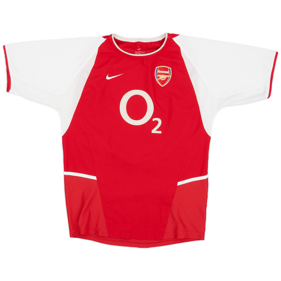 2002-04 Arsenal Home Shirt - 8/10 - (L.Boys)
