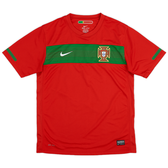 2010-11 Portugal Home Shirt - 10/10 - (XL.Boys)