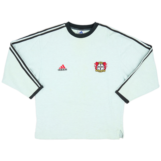 1998-00 Bayer Leverkusen adidas Sweat Top - 9/10 - (S)
