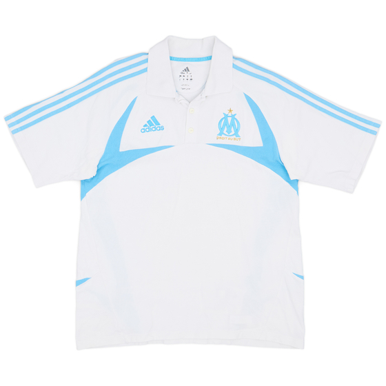 2007-08 Marseille adidas Polo Shirt - 6/10 - (M/L)