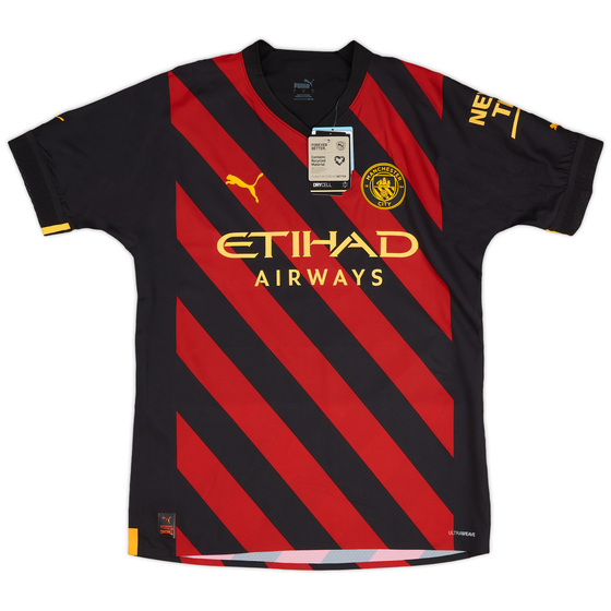 2022-23 Manchester City Player Issue Away Shirt - (M)