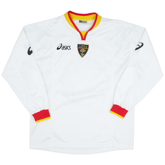 2002-03 Lecce Away L/S Shirt - 9/10 - (XL)