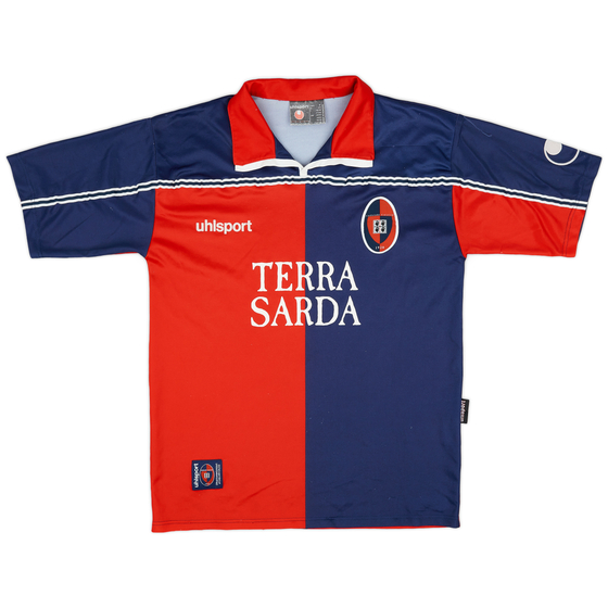 2000-01 Cagliari Home Shirt - 7/10 - (M)