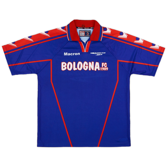 2002-03 Bologna Macron Training Shirt - 9/10 - (L)