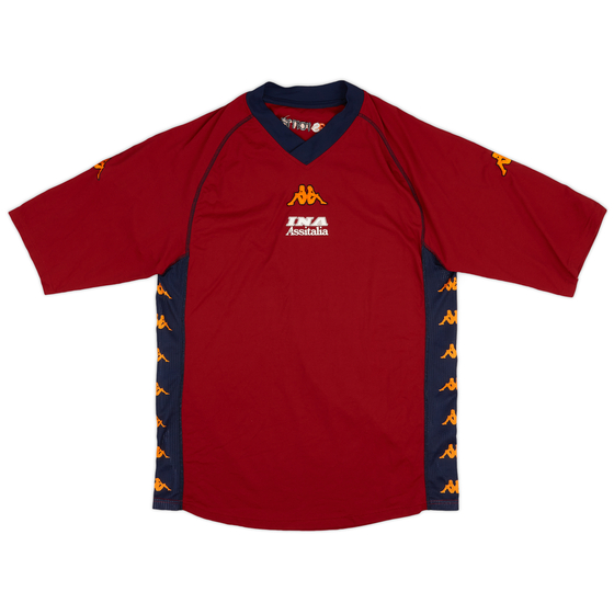 2001-02 Roma Kappa Training Shirt - 8/10 - (XXL)