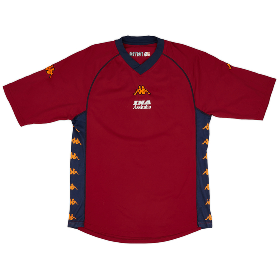 2001-02 Roma Kappa Training Shirt - 6/10 - (XXL)