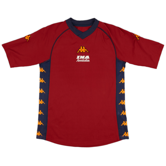 2001-02 Roma Kappa Training Shirt - 6/10 - (S)