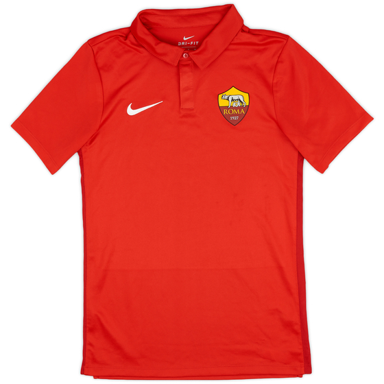 2014-15 Roma Nike Polo Shirt - 8/10 - (S)