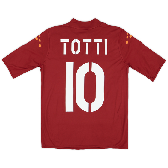 2003-04 Roma Home Shirt Totti #10 - 7/10 - (S)