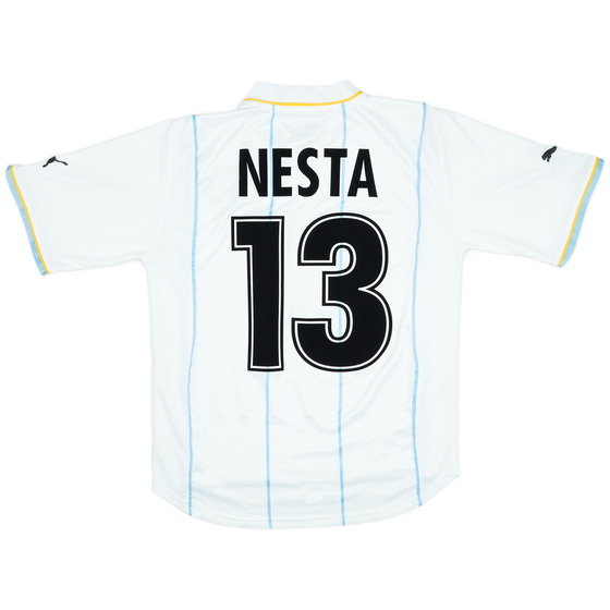 2001-02 Lazio European Home Shirt Nesta #13 - 6/10 - (S)