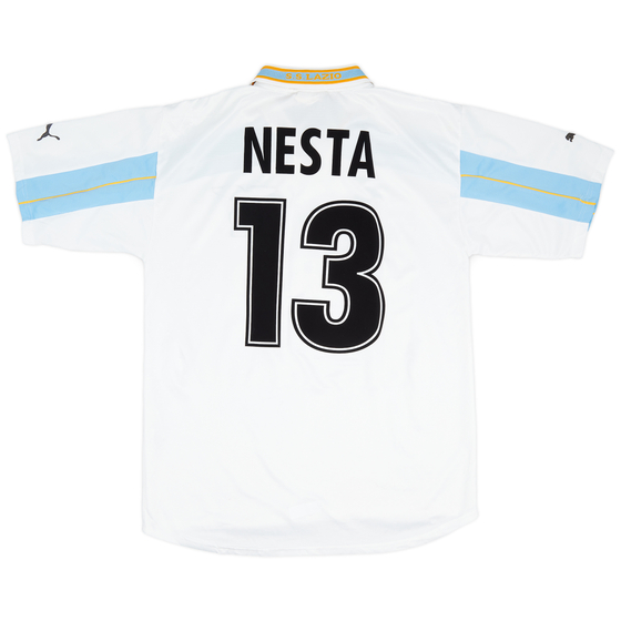 1999-00 Lazio Centenary Home Shirt Nesta #13 - 6/10 - (XL)