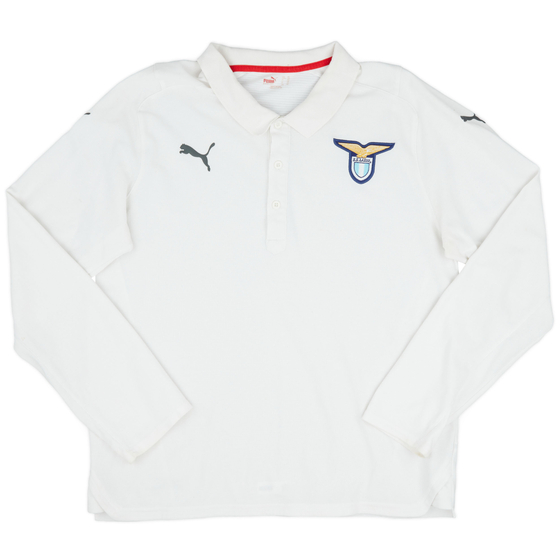 2007-08 Lazio Puma L/S Polo Shirt - 7/10 - (XL)