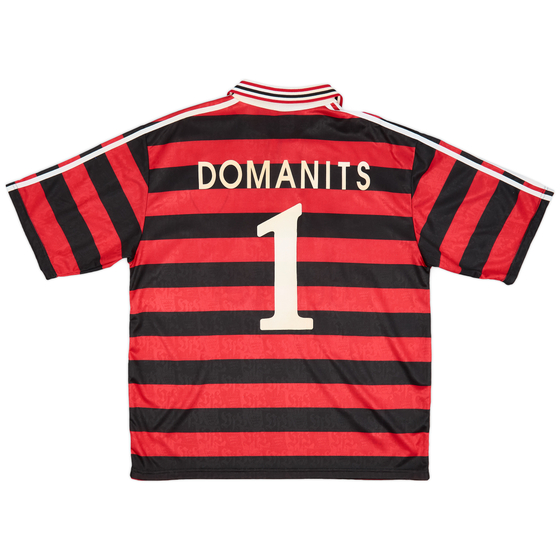 1999-00 Stuttgart Away Shirt Domanits #1 - 3/10 - (XL)