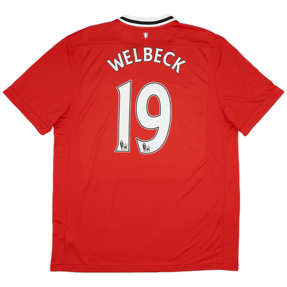 2011-12 Manchester United Home Shirt Welbeck #19 (XL)