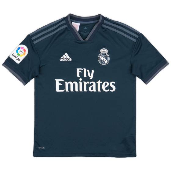 2018-19 Real Madrid Away Shirt - 9/10 - (L.Boys)