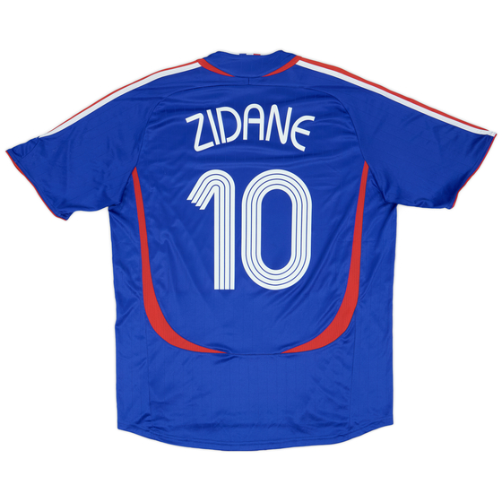 2006-07 France Home Shirt Zidane #10 - 8/10 - (XL)