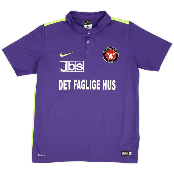2016-17 FC MIdtjylland Away Shirt - 9/10 - (L.Boys)