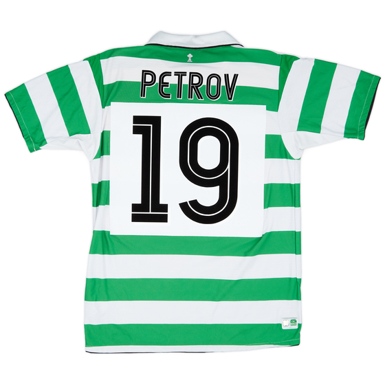 2004-05 Celtic Home Shirt Petrov #19 - 8/10 - (M)