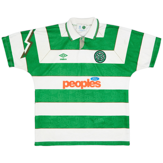 1993-95 Celtic Home Shirt - 9/10 - (L)