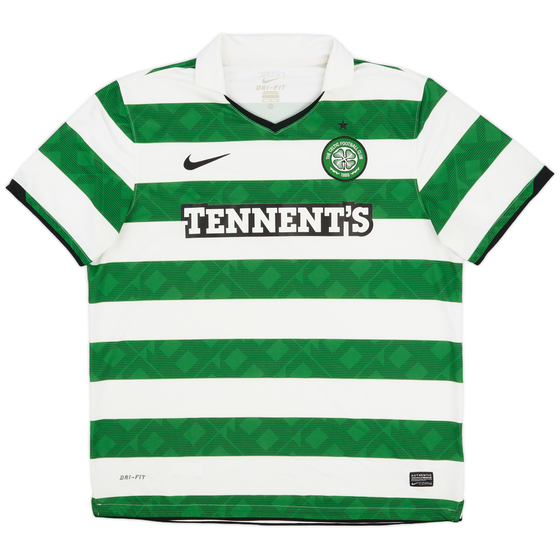 2010-12 Celtic Home Shirt - 8/10 - (XL)