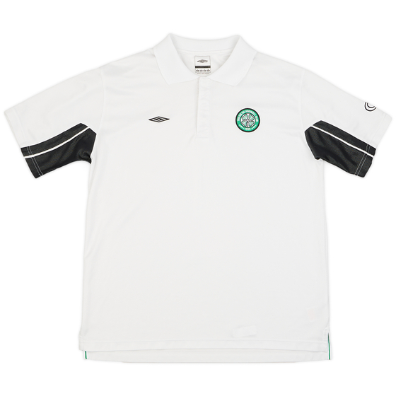 2001-02 Celtic Umbro Polo Shirt - 9/10 - (L)