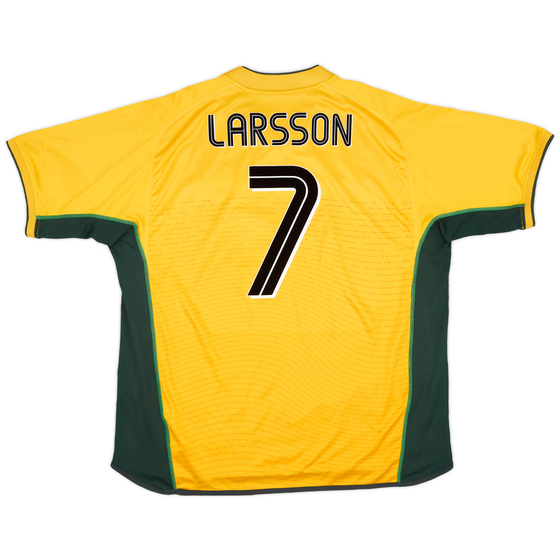 2003-04 Celtic Third Shirt Larsson #7 - 7/10 - (XXL)
