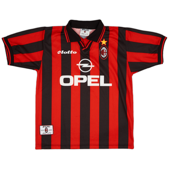 1997-98 AC Milan Home Shirt - 9/10 - (M)