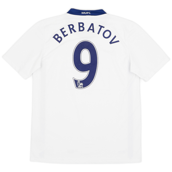 2008-10 Manchester United Away Shirt Berbatov #9 - 7/10 - (S)
