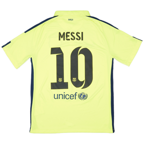 2014-15 Barcelona Third Shirt Messi #10 - 8/10 - (M)