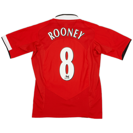 2004-06 Manchester United Home Shirt Rooney #8 - 8/10 - (S)